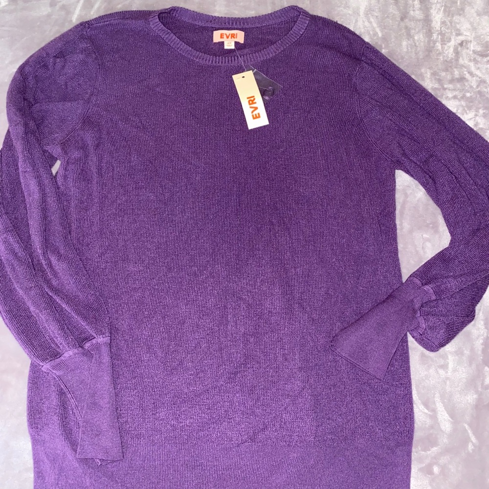 Nita plum sweater